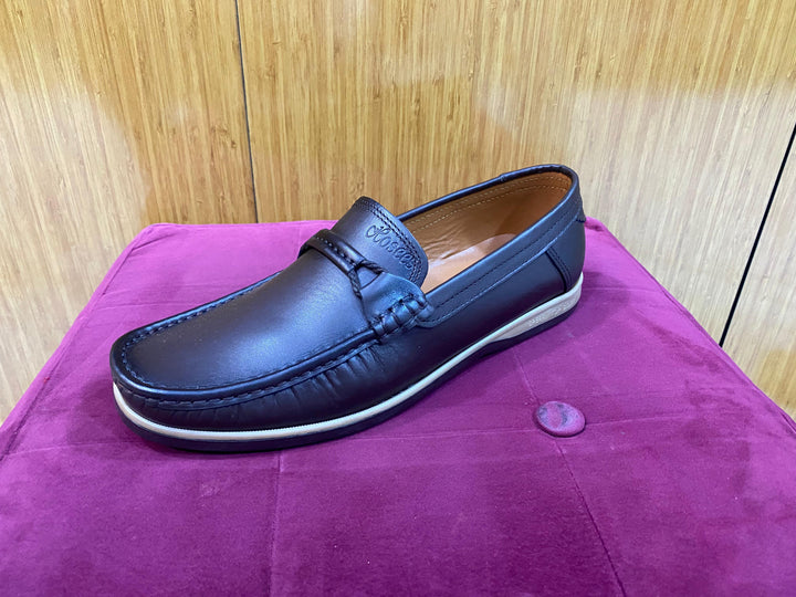 Mocassins Homme Confort et Style Décontracté – Marron Foncé