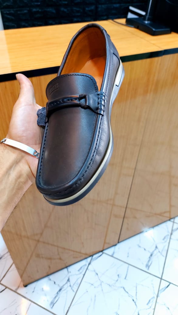 Mocassins Homme Confort et Style Décontracté – Marron Foncé