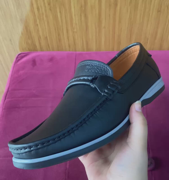 Mocassins Homme – Confort & Style Décontracté – Noir